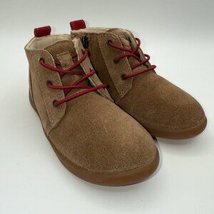 UGG Children’s Kristjan Chukka Boots Size 12 Chestnut #1097114T NWOB